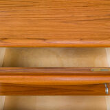 Mid-Century Danish Modern Desk Teak by Svend Madsen for Falster, 1970s