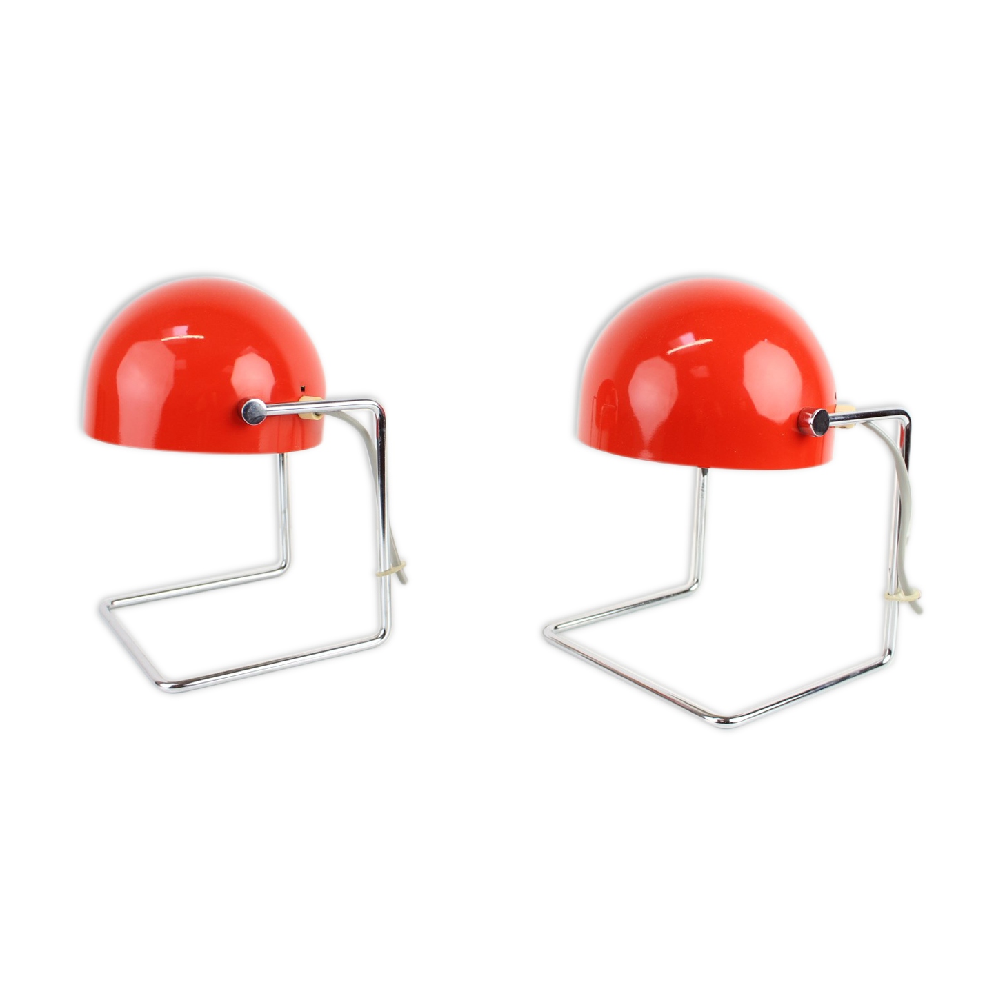 Mid-century table lamps designed by Josef Hurka for Napako, 1960's