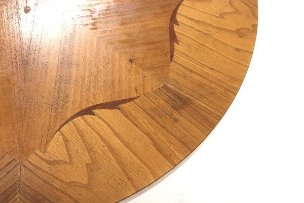 Table basse en orme, Swedish Modern, Suède, 1930