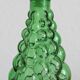Carafe Italian bottle in vintage green empoli glass