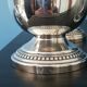 Silver-plated mustard pot