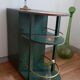 Mini bar artdeco sur roulette