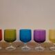 Verres à pied 70's