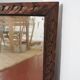 Wooden mirror 74 x 55 cm