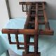 Bamboo shelf in Asian style