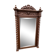 Renaissance style castle hunting mirror Louis XIII carved oak 1880