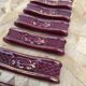 Set of 9 vintage earthenware knife holders