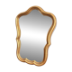 Miroir Bois Doré Feuille Or Style Louis XV