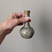Slow Pyrite Stoneware Soliflore Vase Scandinavian Country Decor