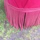 Napoleon III red velvet bench