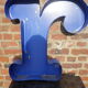 Metal letter