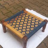 Braided ottoman