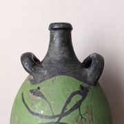 Clay jar traditional Provençal pottery
