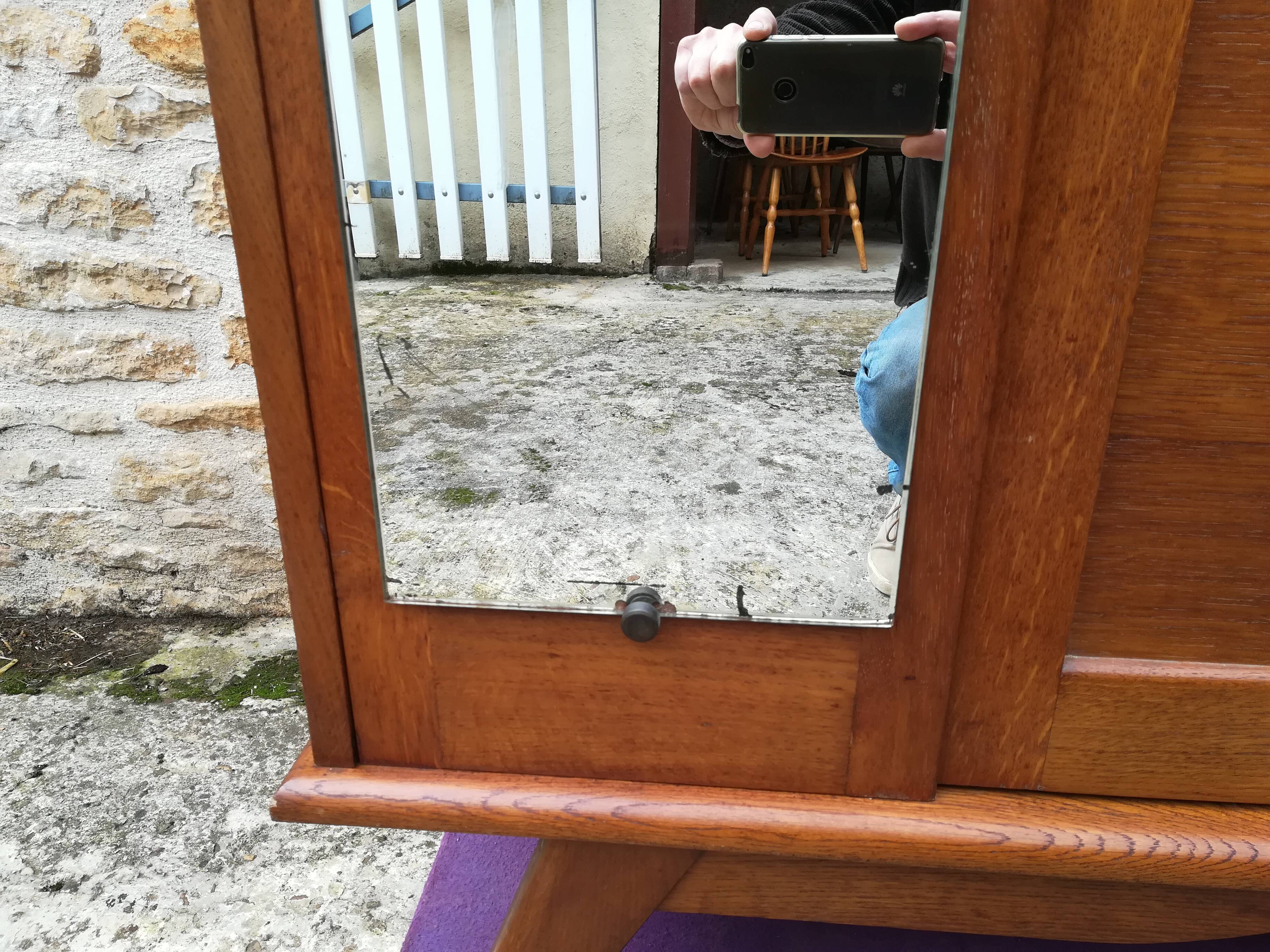 Wardrobe compass feet, 50s