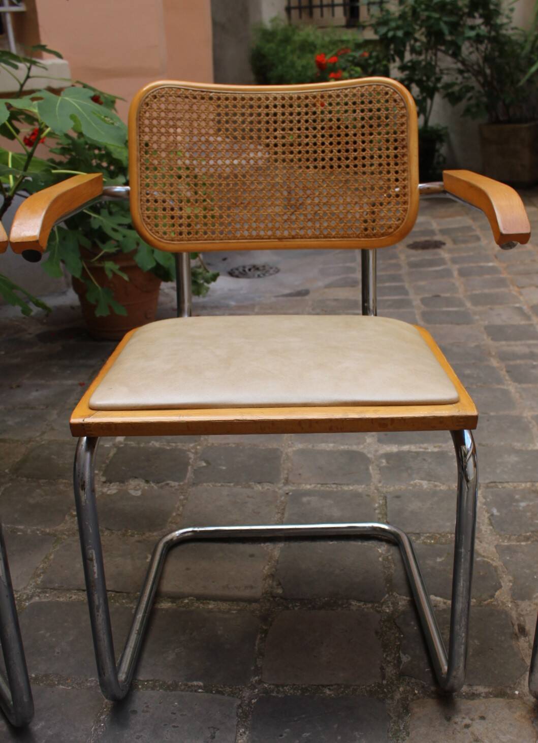 Cesca B64 x4 armchairs Marcel Breuer