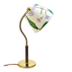 Table Lamp Josef Frank J.T. Kalmar Table Everywhere, Brass & Leather, Austria, 1930