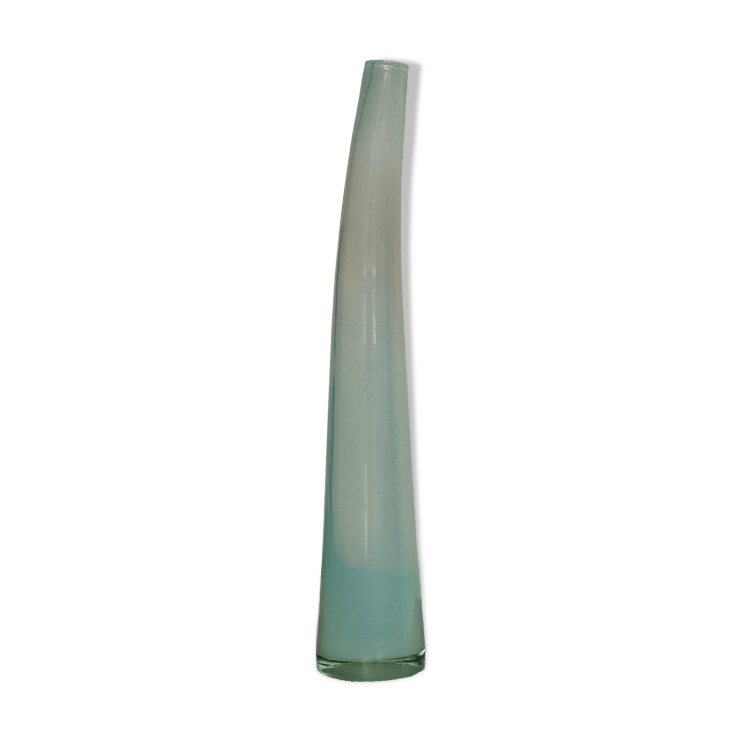 Sculptural Murano ''Lattimo'' Glass by Giusto Toso for Leucos , 1970's