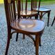Série de chaises bistrot
