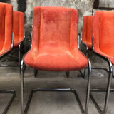 Vintage Willy Rizzo Chairs Circa 1970