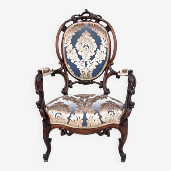 Fauteuil de style Louis Philippe, France, vers 1870.