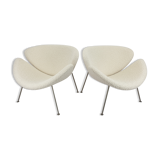 Set of Orange Slice Chairs by Pierre Paulin for Artifort, 1960s