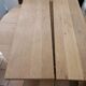Brutalist round dining table in solid oak by De Puydt – Extendable 120/200