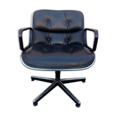 Fauteuil Knoll vintage années 70 design Pollock