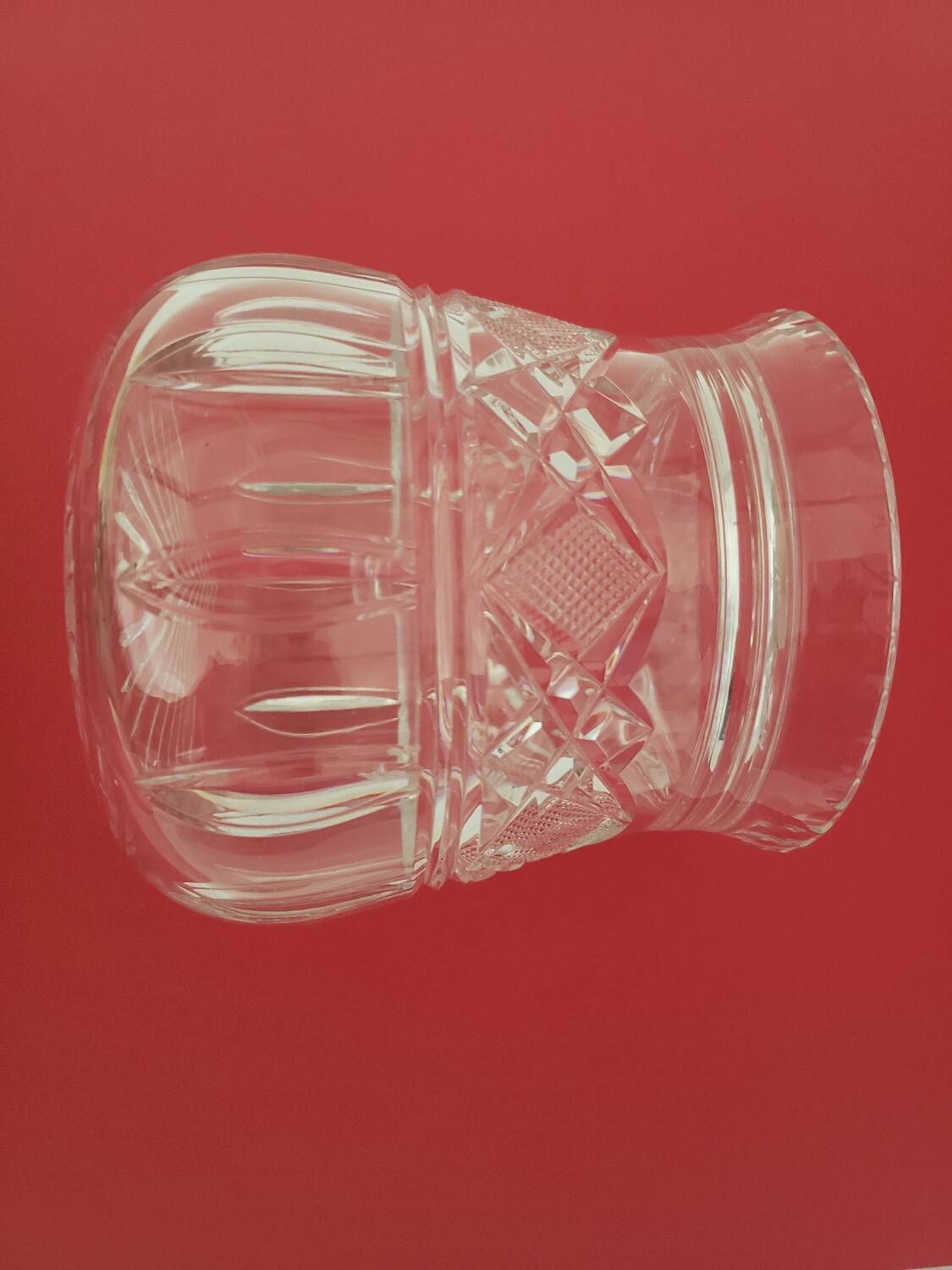 Vintage crystal vase