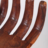 Solid wood hand chair