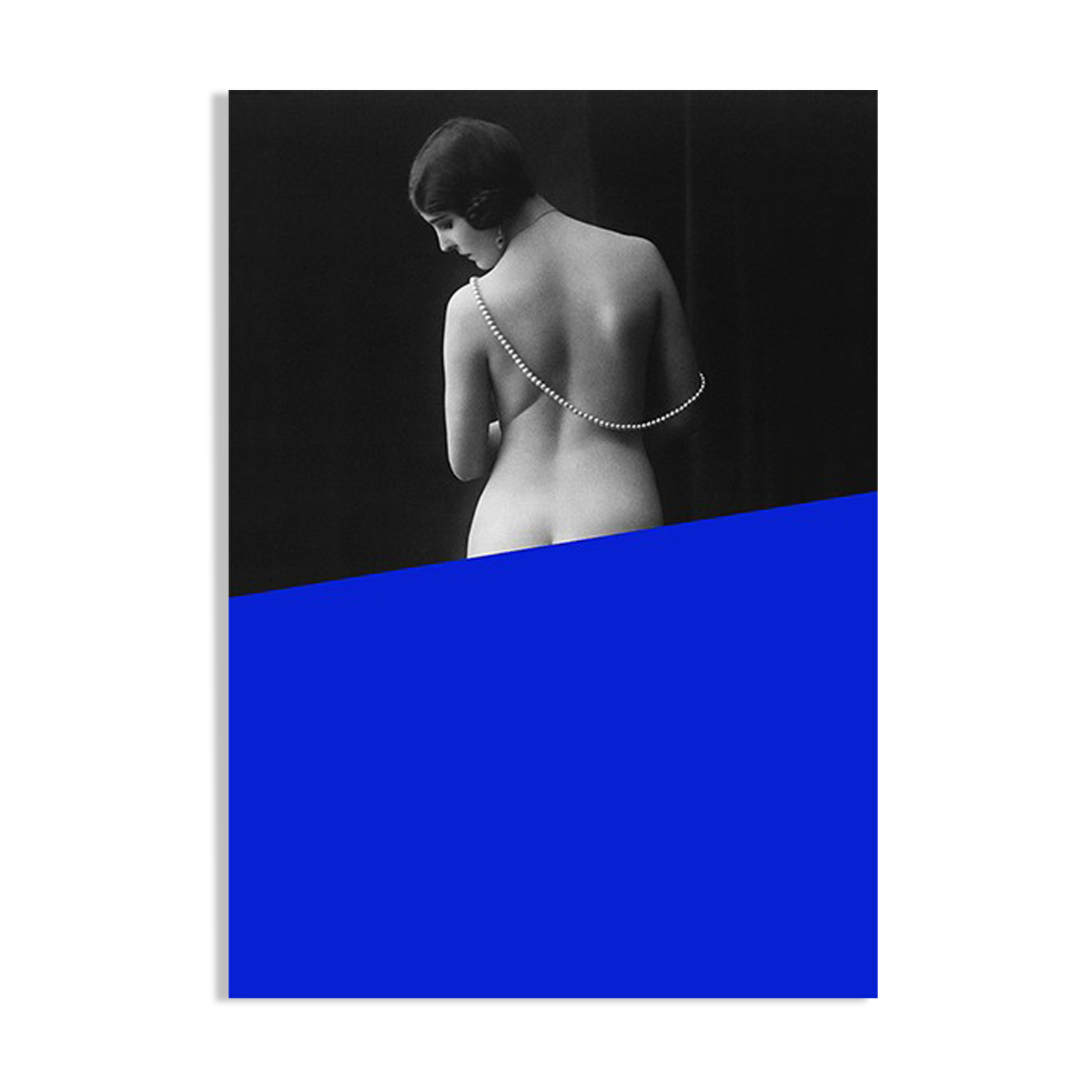 Vintage female backless female photography - Belle Époque 1930