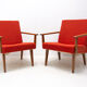 Fauteuils du milieu du siècle par Tatra nábytok années 1960, Tchécoslovaquie