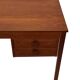 Vintage Danish teak compact Domino Mobler desk, 1960s