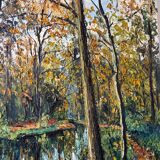 Signed forest landscape