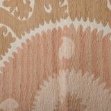 Hand knotted rug, vintage turkish rug 134x151 cm
