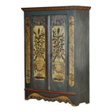 Armoire de mariée d'art populaire allemand, 1809