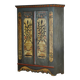 German folk art bridal armoire, 1809