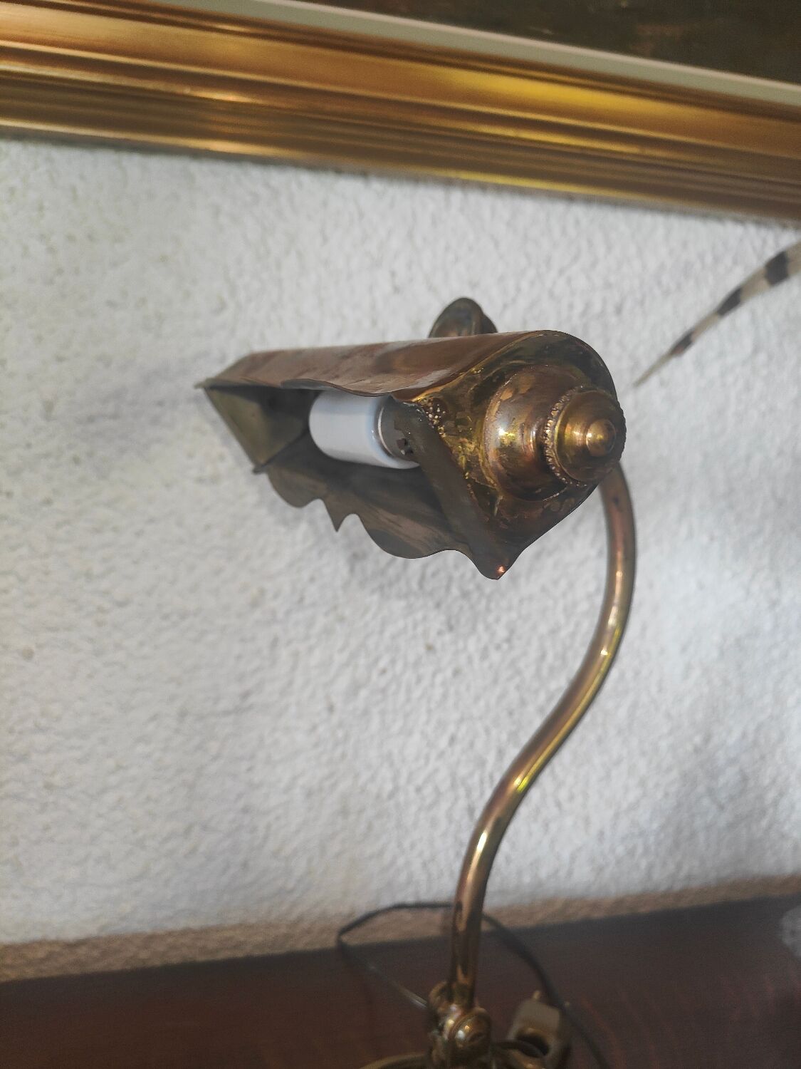 Lampe de piano ou bureau articulée en laiton