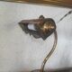 Brass articulated piano or desk lamp