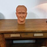 Sculpture man's head