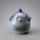 Decorative porcelain bird Virebent – Vintage French ceramics
