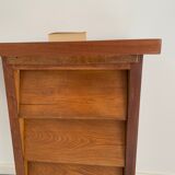 Desk with tapered feet