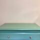 Green wood Provence chest of drawers