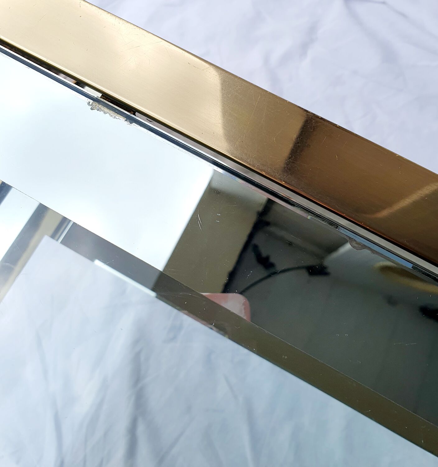 Mara coffee table double trays Italy