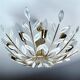 Large vintage pendant light from Vereinigte Werstaetten, 1950s
