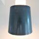 Suspension vintage en verre opalin 1960s