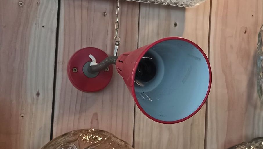 Pair of diabolo wall lamps 70s Marianne Hagberg
