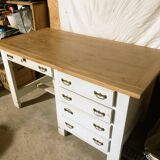 Solid wood desk