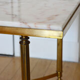 Table low 60s marble neoclassical style