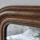 Miroir Louis Philippe  doré 65 x 52