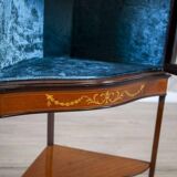 Late-19th Century English Corner Cabinet in Brown, 1890s